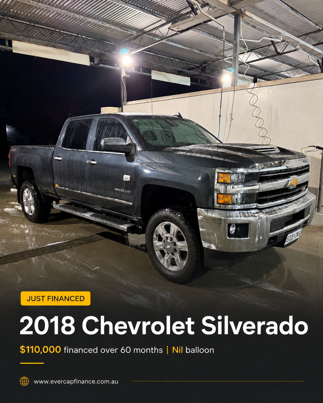 Just Financed - 2018 Chevrolet Silverado