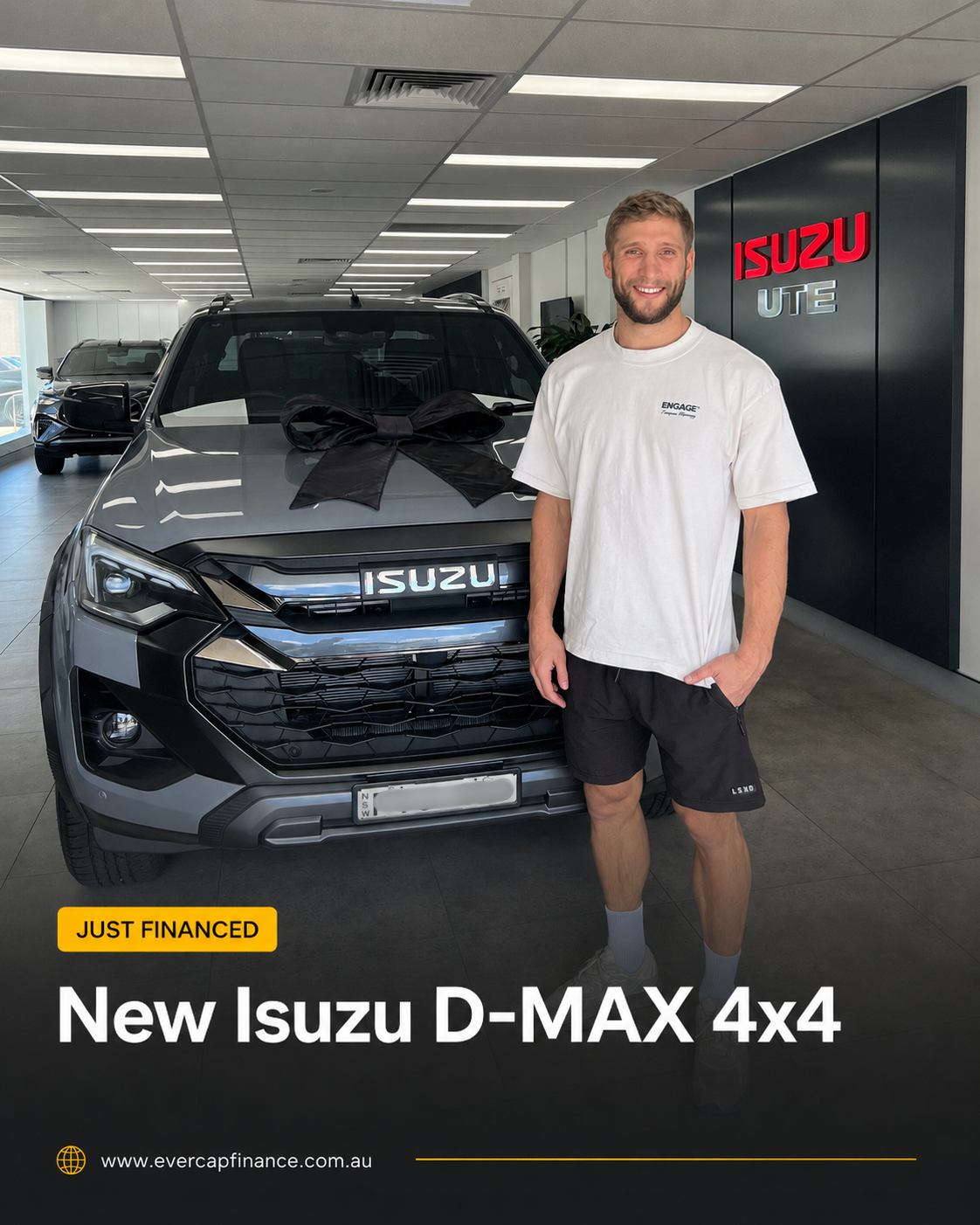 Just Financed - Isuzu DMAX - Edited